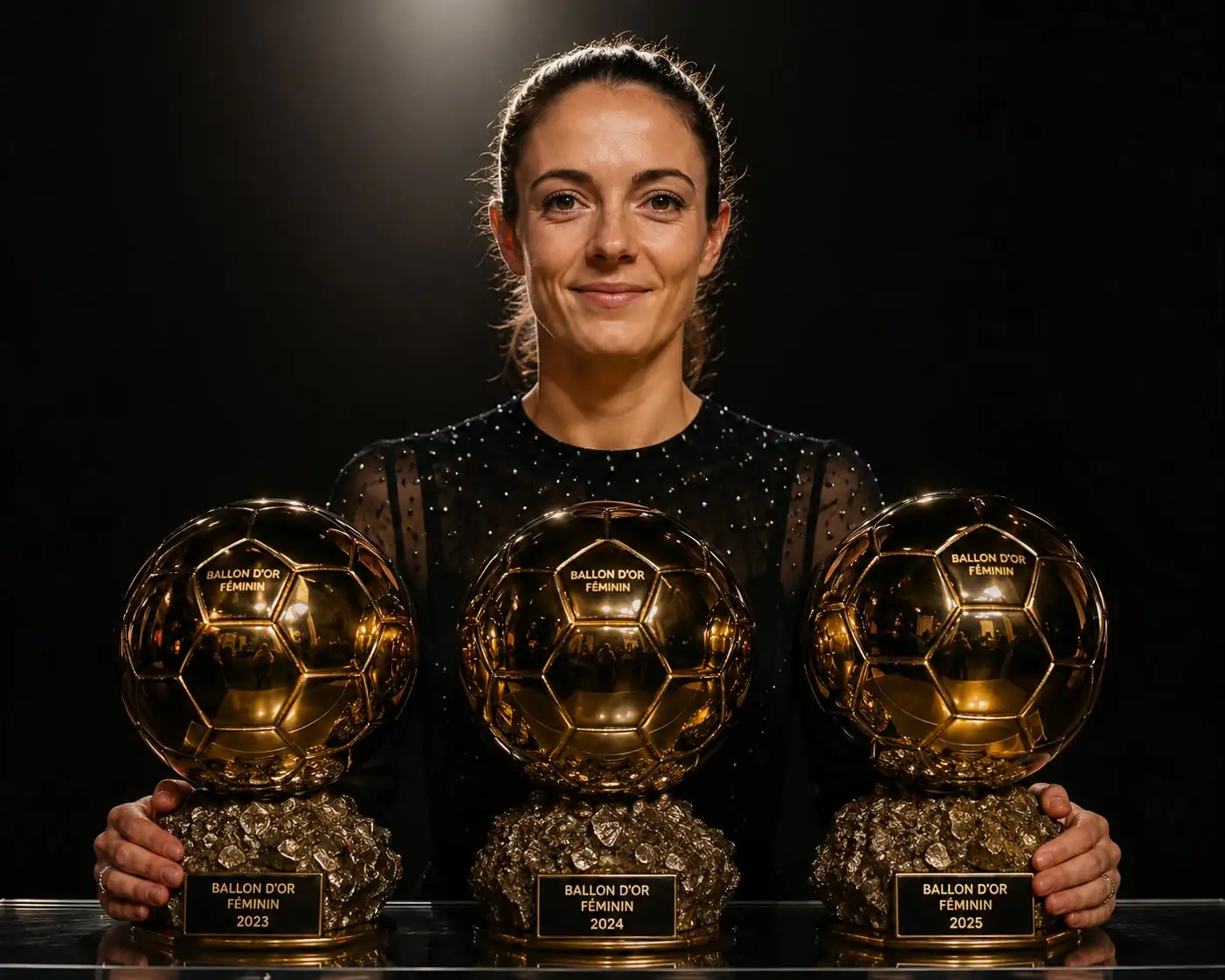 Aitana Bonmatí · Ballon d'Or ×3